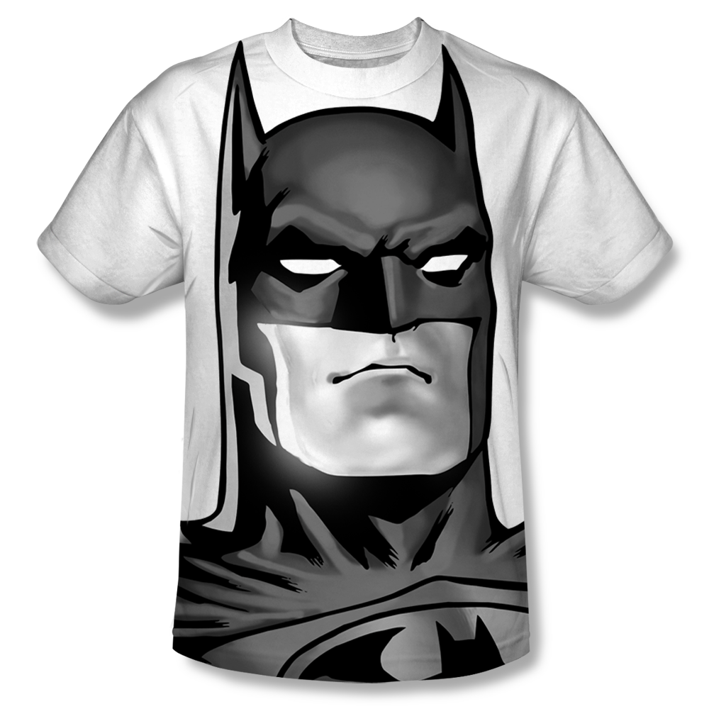 Batman™ N\' T-Shirt CLASSIC All-Over BLACK WHITE
